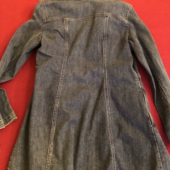 Brighton denim trench coat jacket - Picture 3 of 5